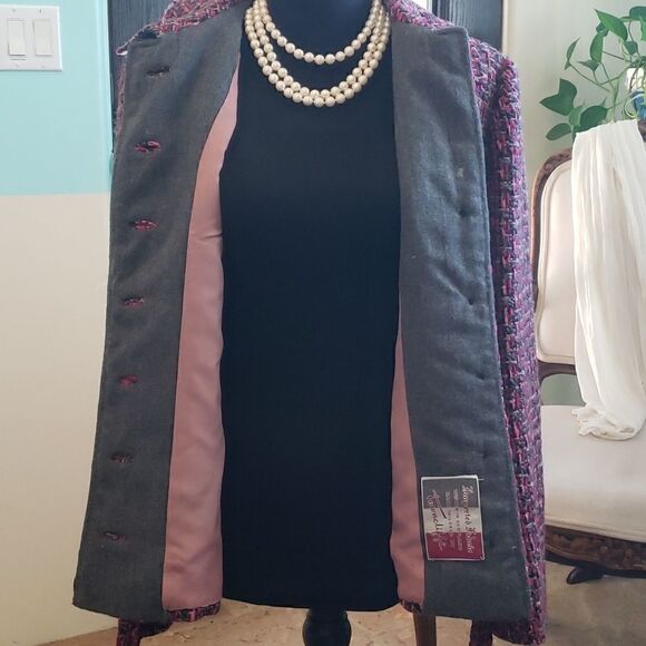 Vintage towncliffe tweed blazer/ jacket - Picture 6 of 9